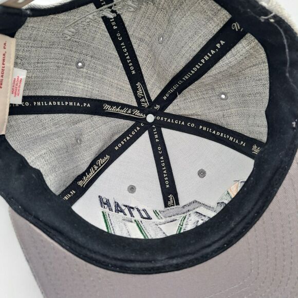 Mitchell & Ness Utah Jazz Snapback Hat NBA Basketball Wool Blend Cap - Picture 8 of 10